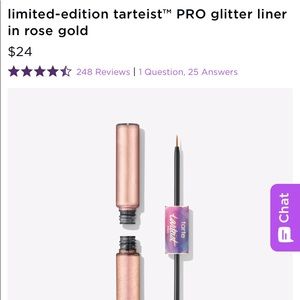 NWOB ❗️LTD ED❗️TARTE GLITTER LINER
